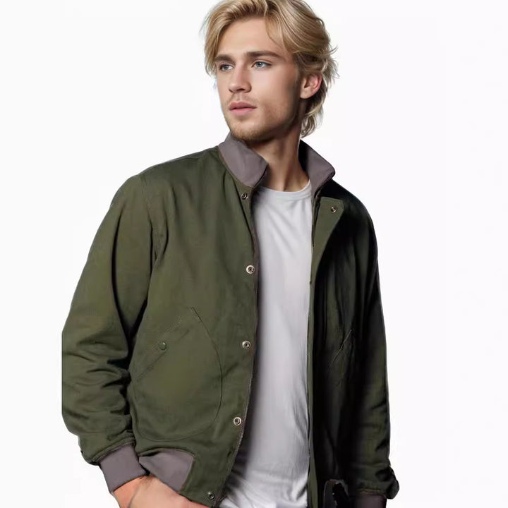 Elegant transition jacket for men with two pockets Lune London