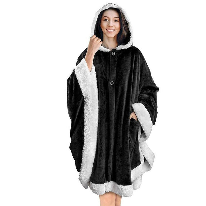Ladies Cozy Hoodie Blanket Lune London