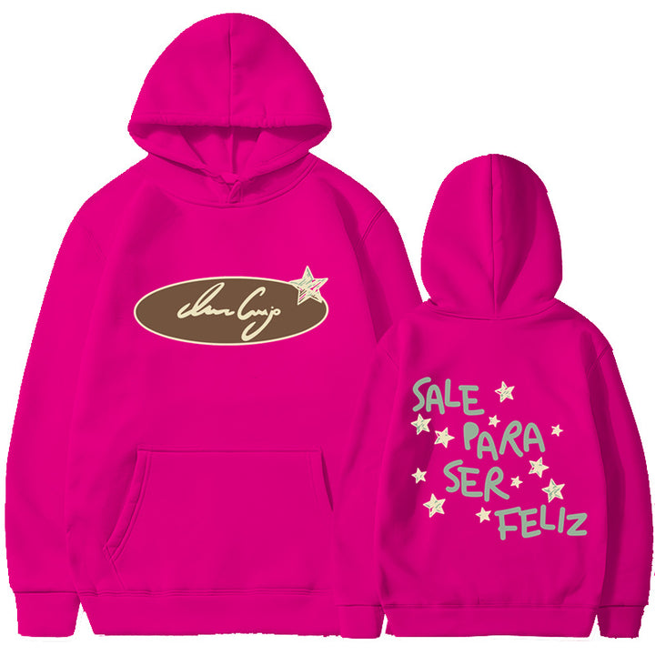 Women's hoodie sweatshirt with creative lettering and eye-catching design Chic & Stil