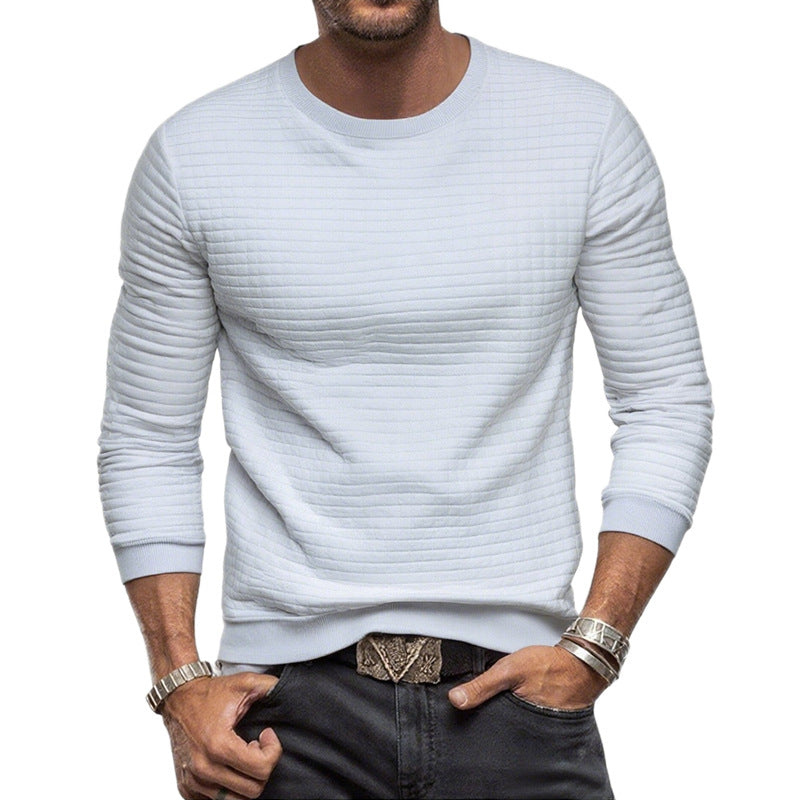 Men's sweatshirt with textured surface material Lune London