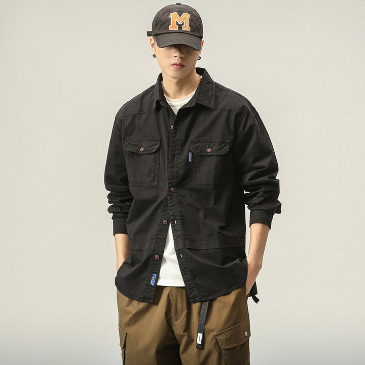 Casual utility jacket for men with practical pockets Lune London