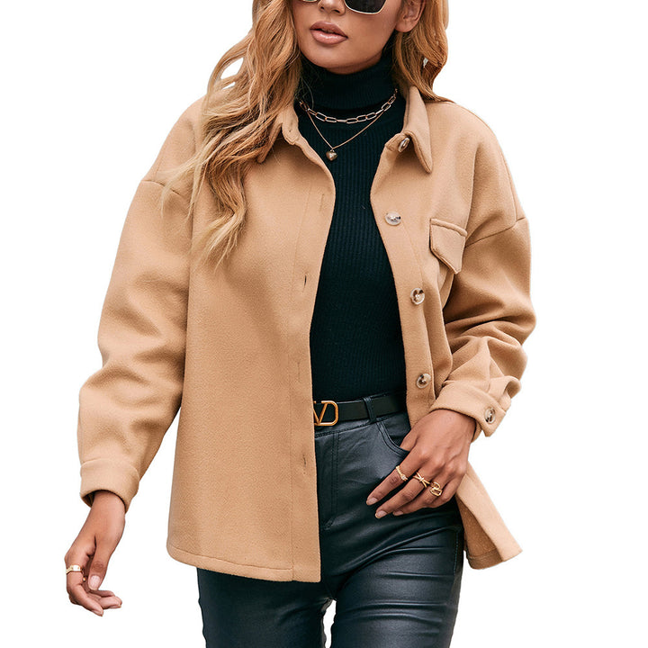 Oversized fleece jacket for women with practical pockets and trendy cut Lune London
