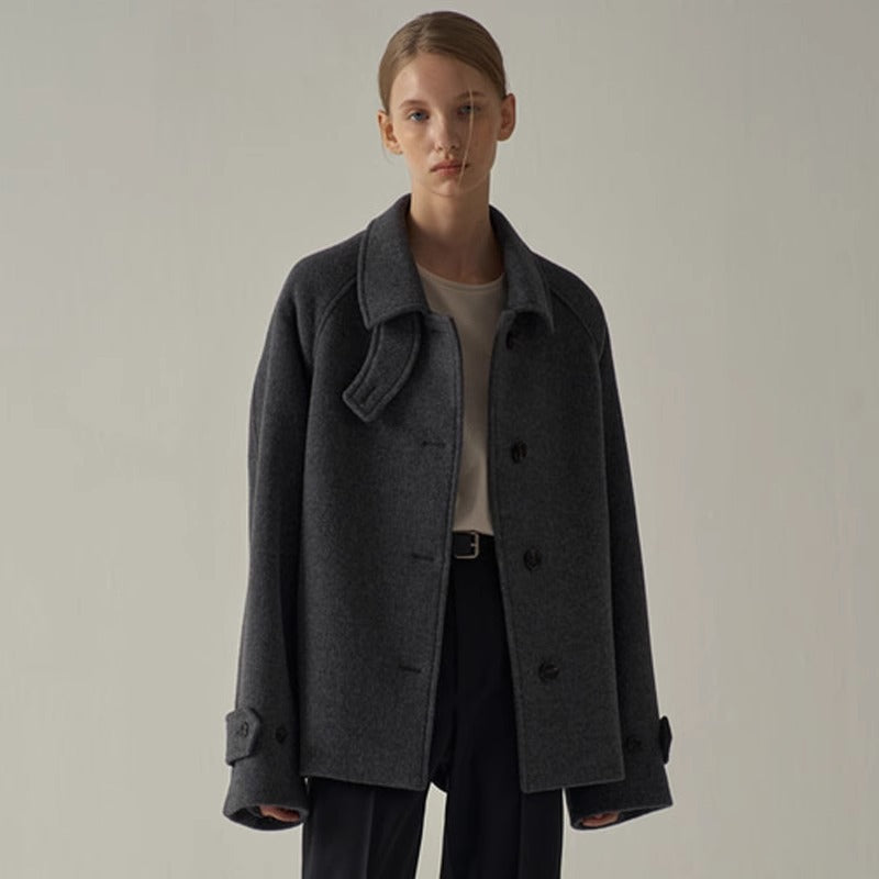 Veste en laine oversize pour femmes Chic & Stil