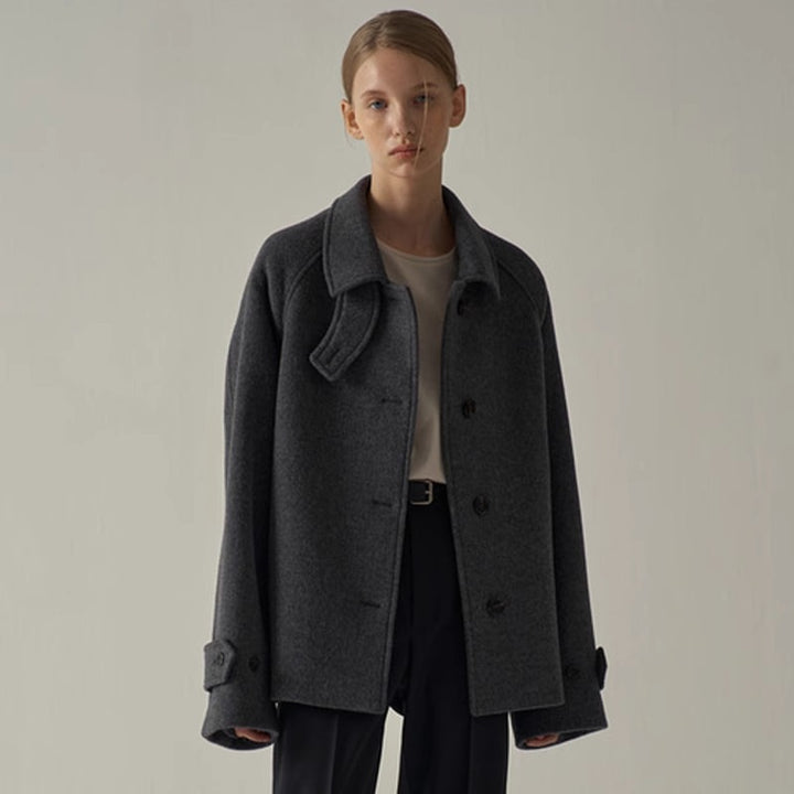 Veste en laine oversize pour femmes Chic & Stil