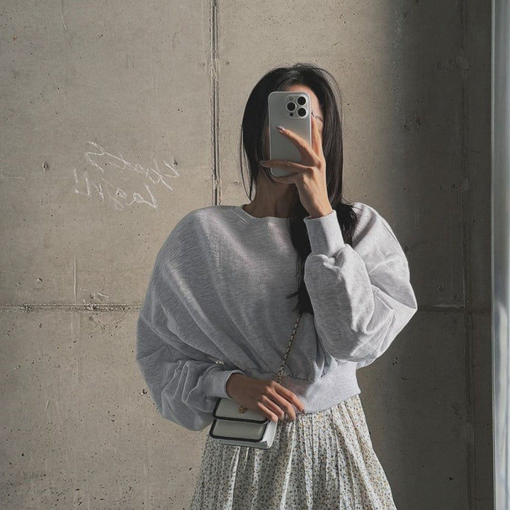 Pull court décontracté pour femmes Chic & Stil