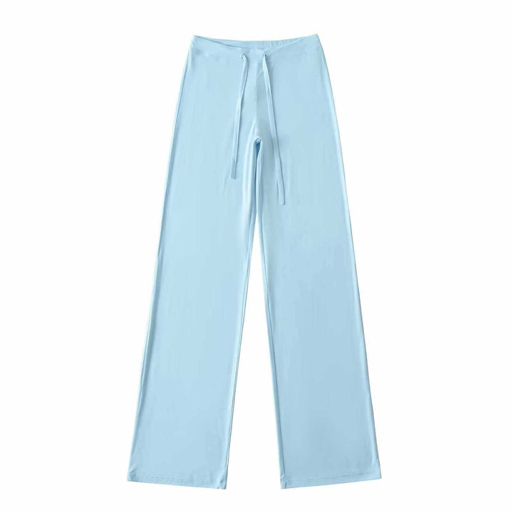 Lune London casual wide jersey pants for women