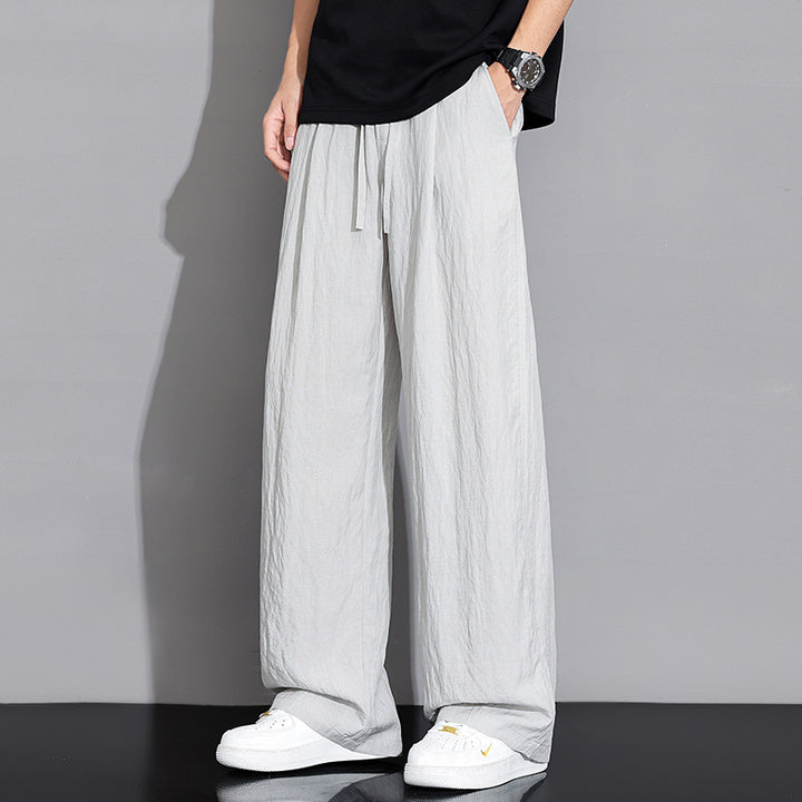 Pantalon en lin décontracté pour hommes Chic und Stil