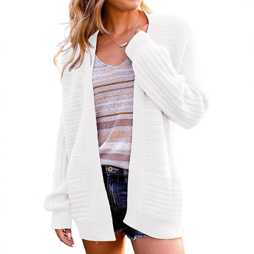 Comfortable knit cardigan for women with special details Lune London