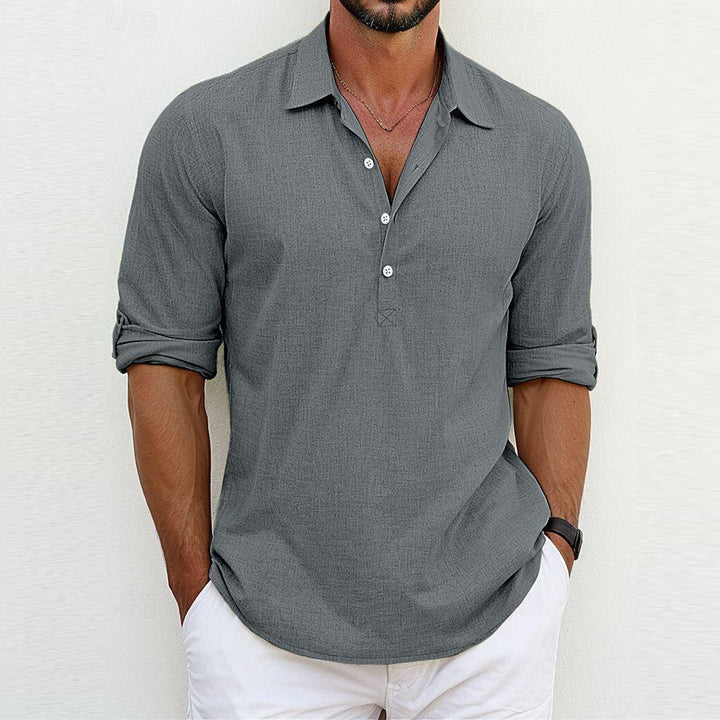 Casual short-sleeved shirt for men with a modern fit Lune London