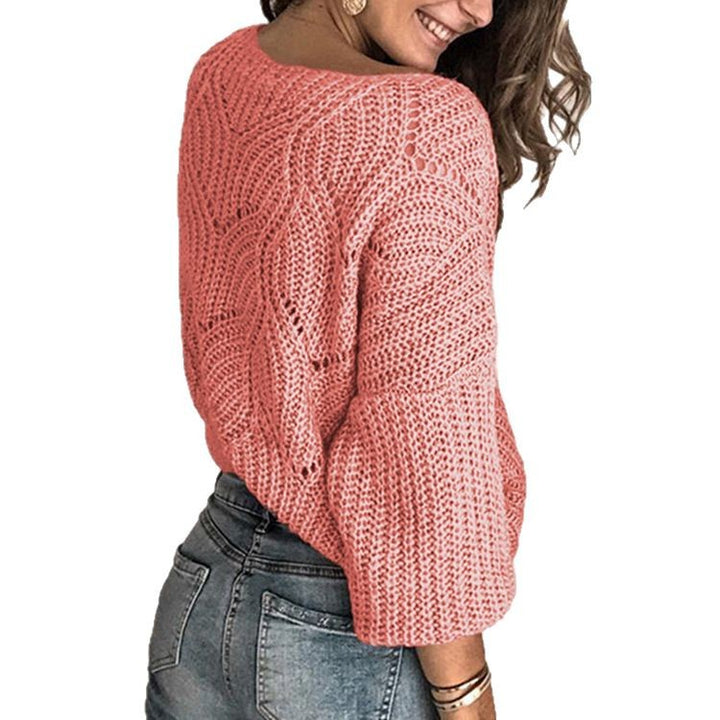 Lightweight knitted sweater for women with casual fit Lune London