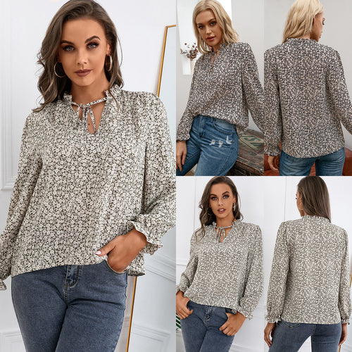 Lune London floral patterned blouse for women