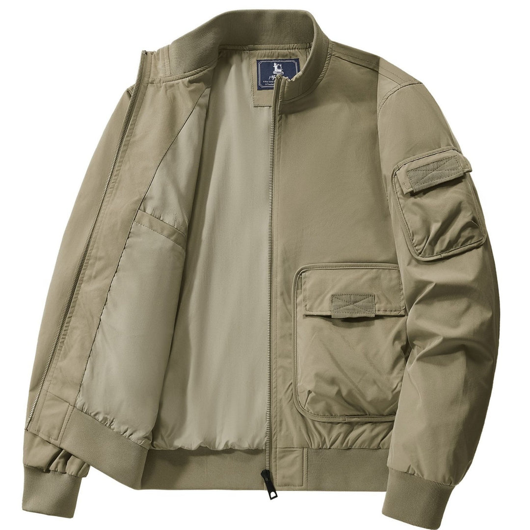 Trendy bomber jacket for men with functional pockets Lune London