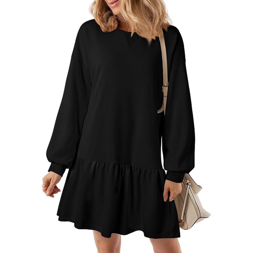 Casual dress for women with a loose fit and voluminous sleeves Lune London