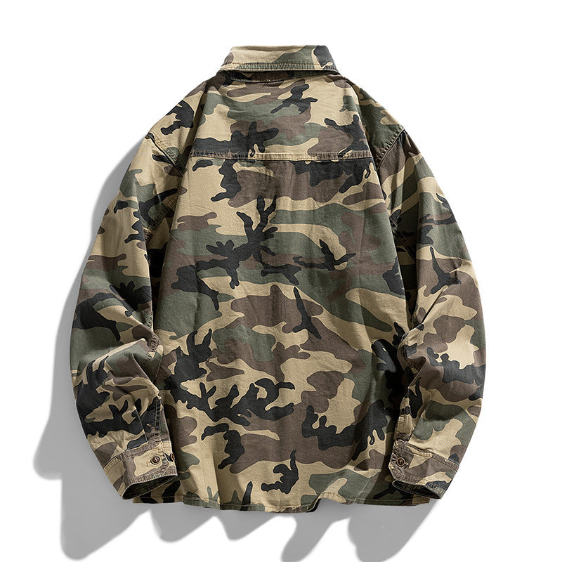 Lune London men's camouflage leisure jacket