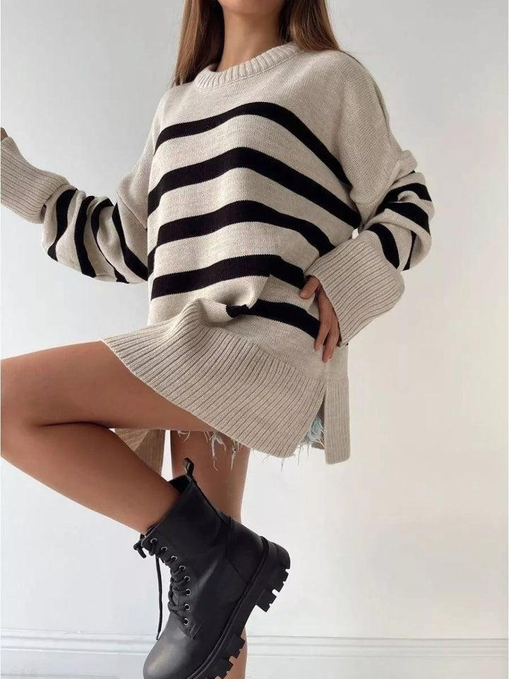 Women Oversized Knit Sweater Lune London