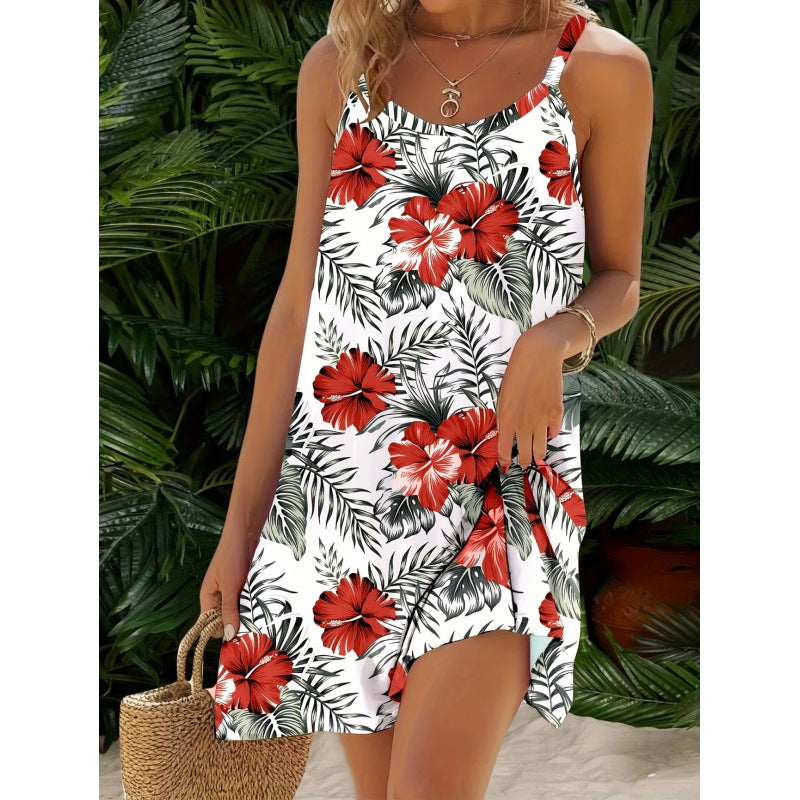 Lune London Casual Tropical Dress Women