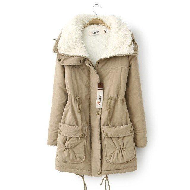 Casual quilted jacket for women with cozy lining and adjustable drawstring waist Lune London