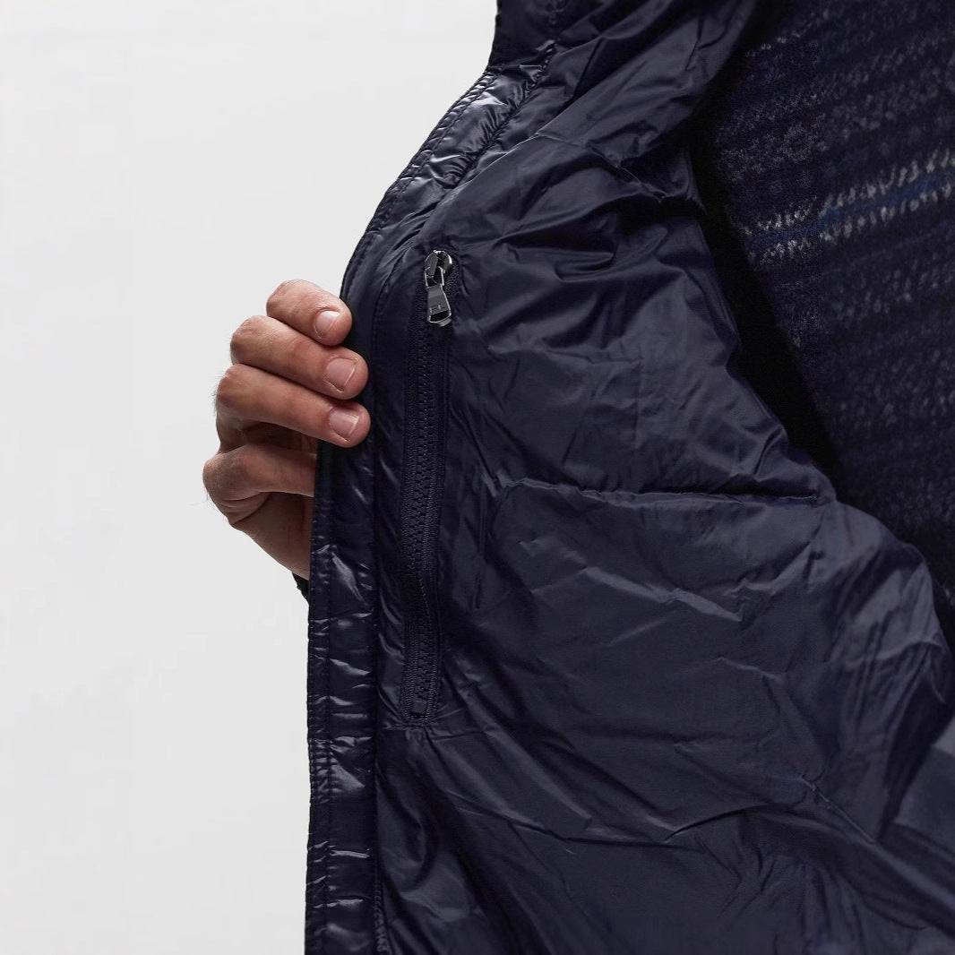 Women's insulated winter jacket with removable hood and water-repellent material Lune London