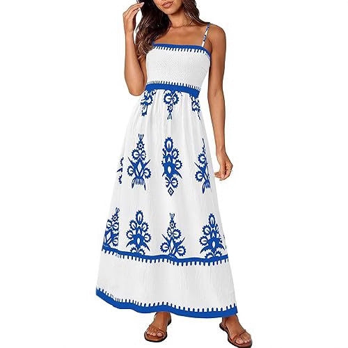 Maxi dress for women with elaborate handmade embroidery Lune London