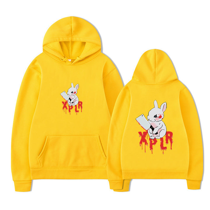 Women's hoodie with striking cartoon motif and comfortable fit Lune London
