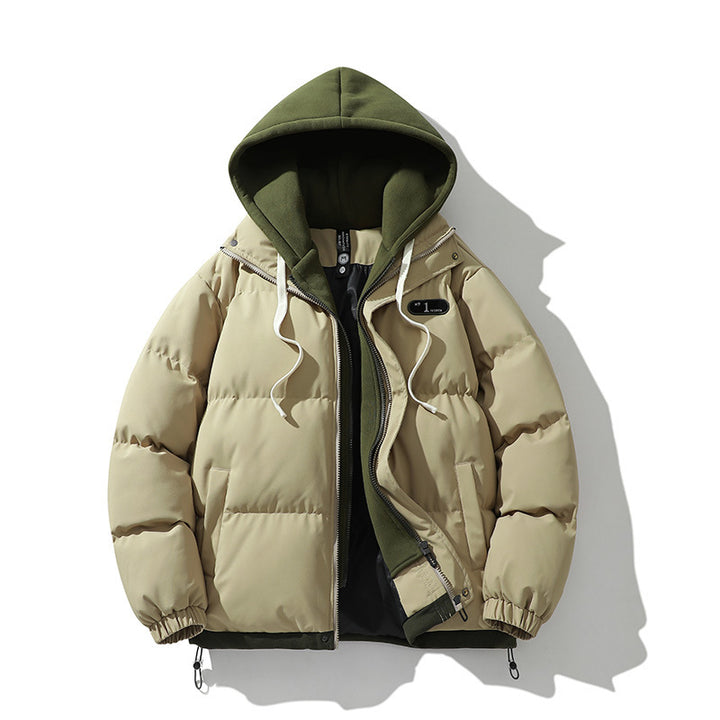 Urban jacket for men in down with removable inner lining Lune London
