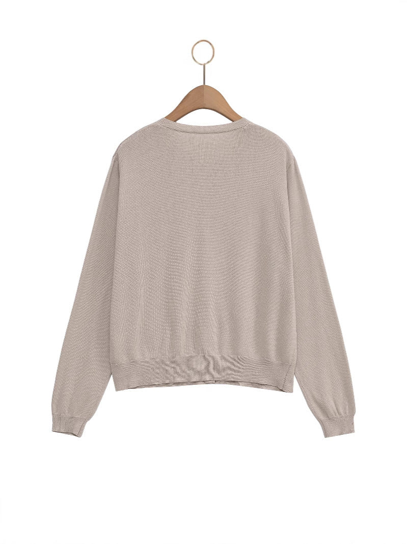 Ladies casual cardigan with button details Lune London