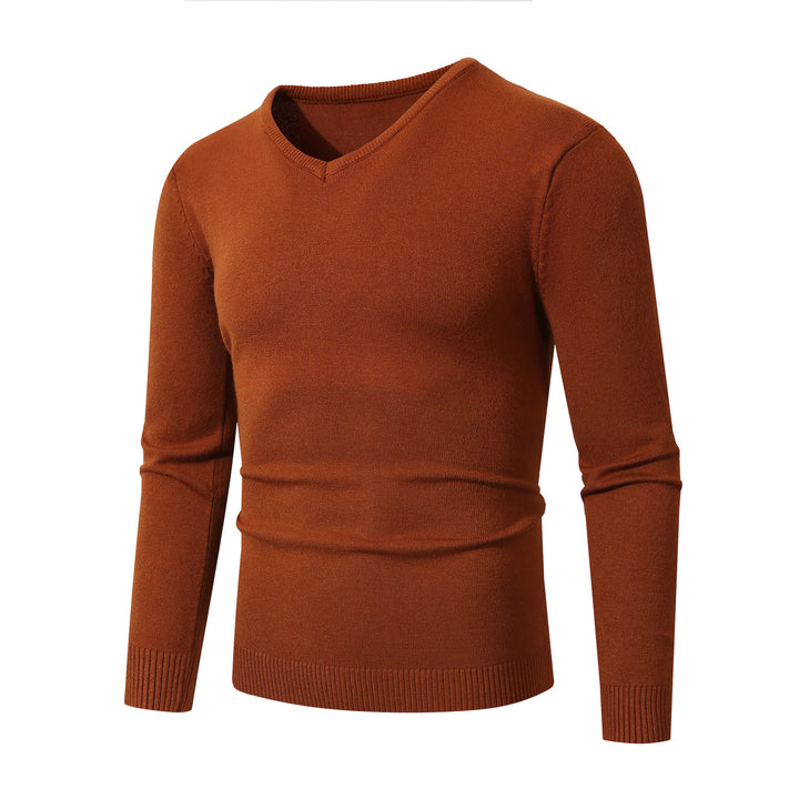 Elegant men's sweater with V-neck Lune London