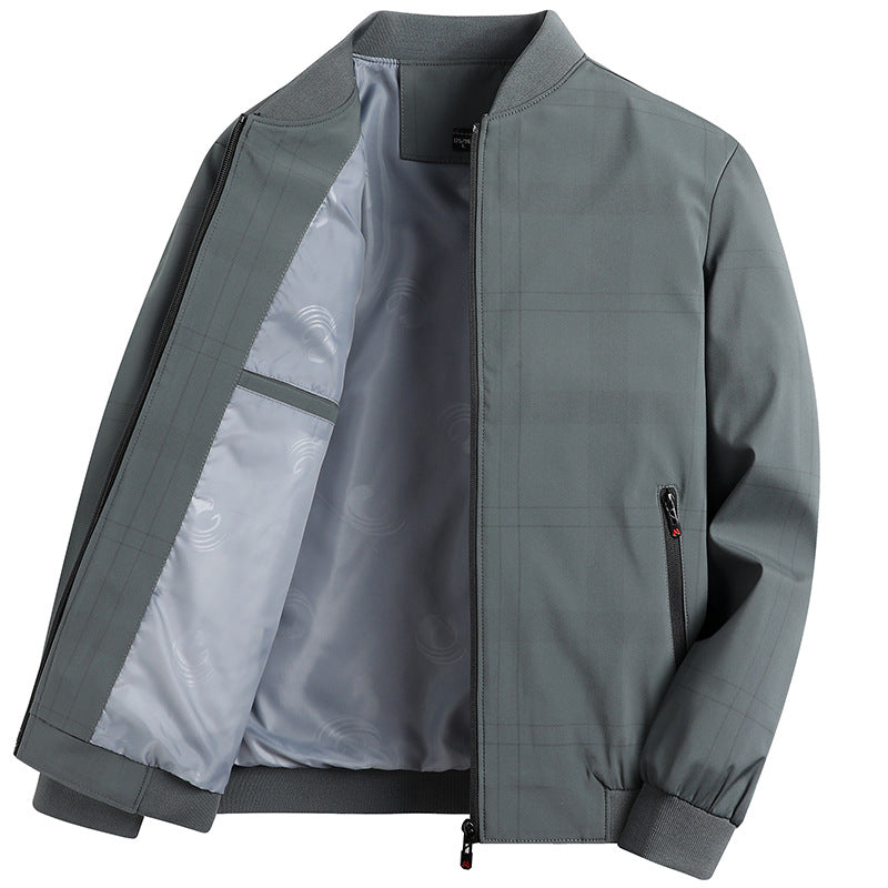 Men's transition jacket with lightweight lining material and trendy design Lune London