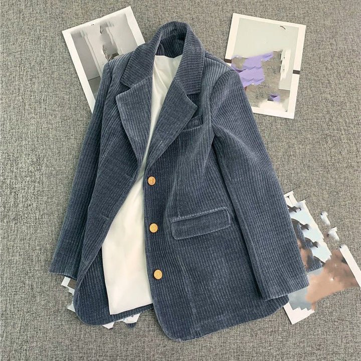 Blazer en corde à la mode pour femmes dans une coupe décontractée Chic & Stil