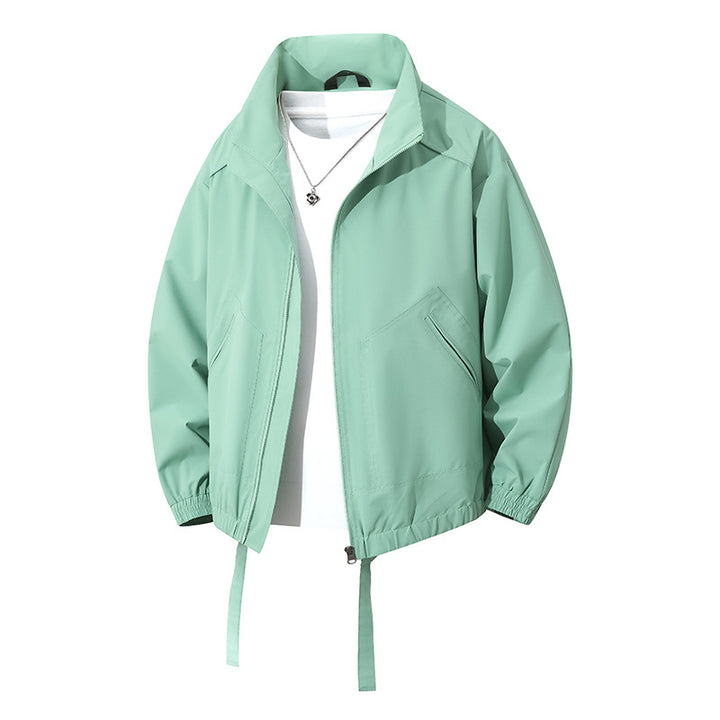 Casual windbreaker jacket for men with elastic cuffs and practical pockets Lune London