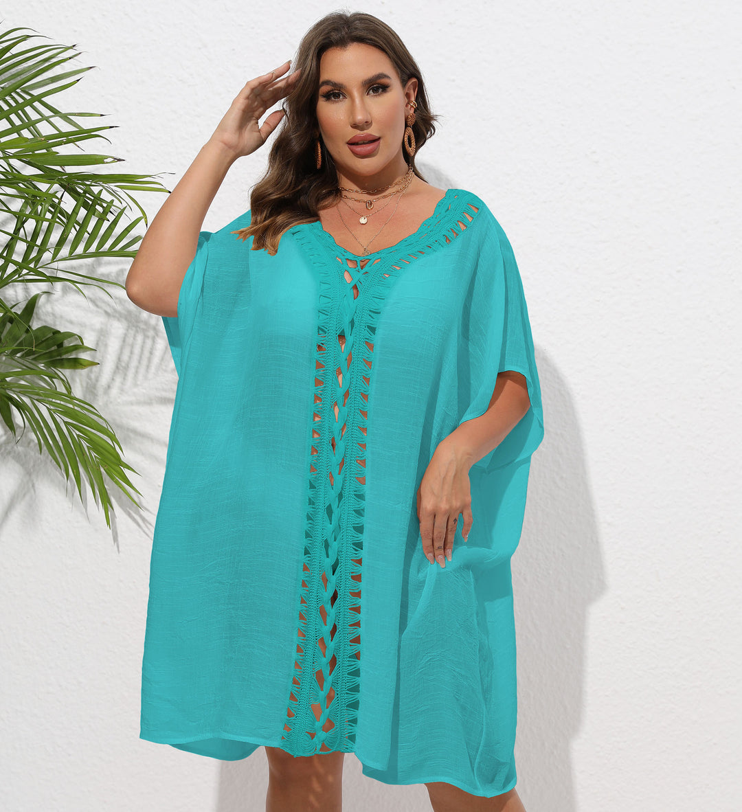 Ladies Light Beach Kaftan Cover-up Lune London