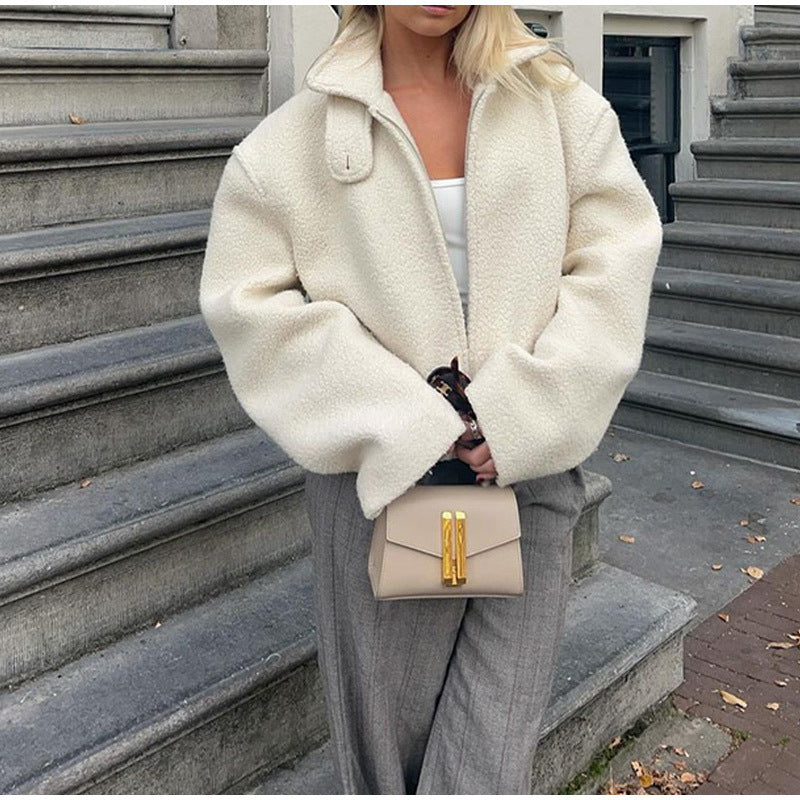 Women’s puffer jacket in a stylish oversized design Lune London