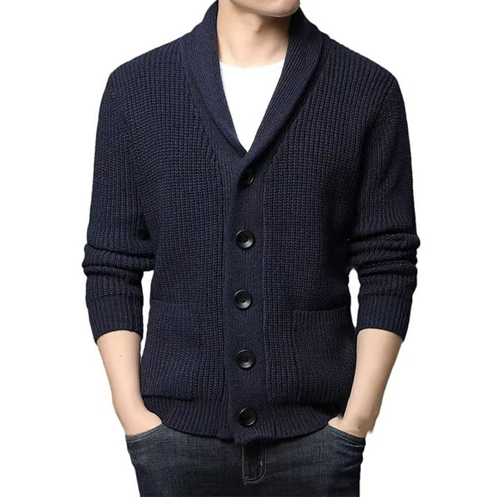 Men's mesh jacket with deep collar and practical pockets Lune London