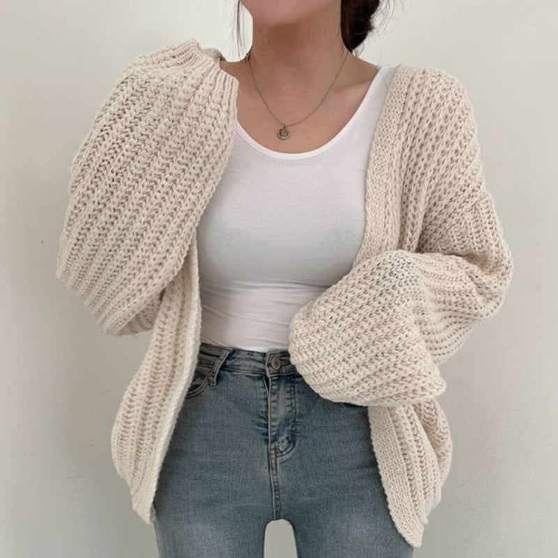 Ladies plus size knitted vest with breathable mesh structure Chic und Stil