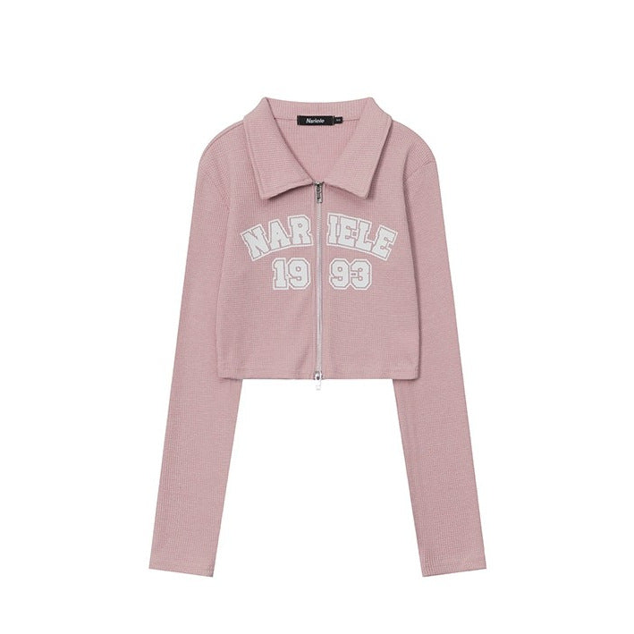 Women's casual sweatshirt with modern front print Chic & Stil