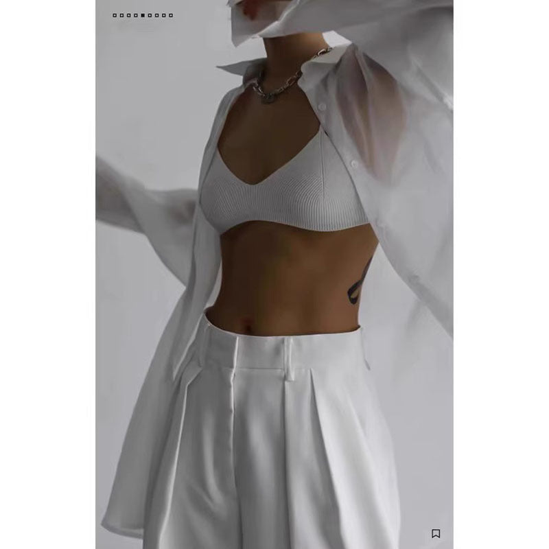 Chemise décontractée pour femmes avec des manches larges Chic & Stil