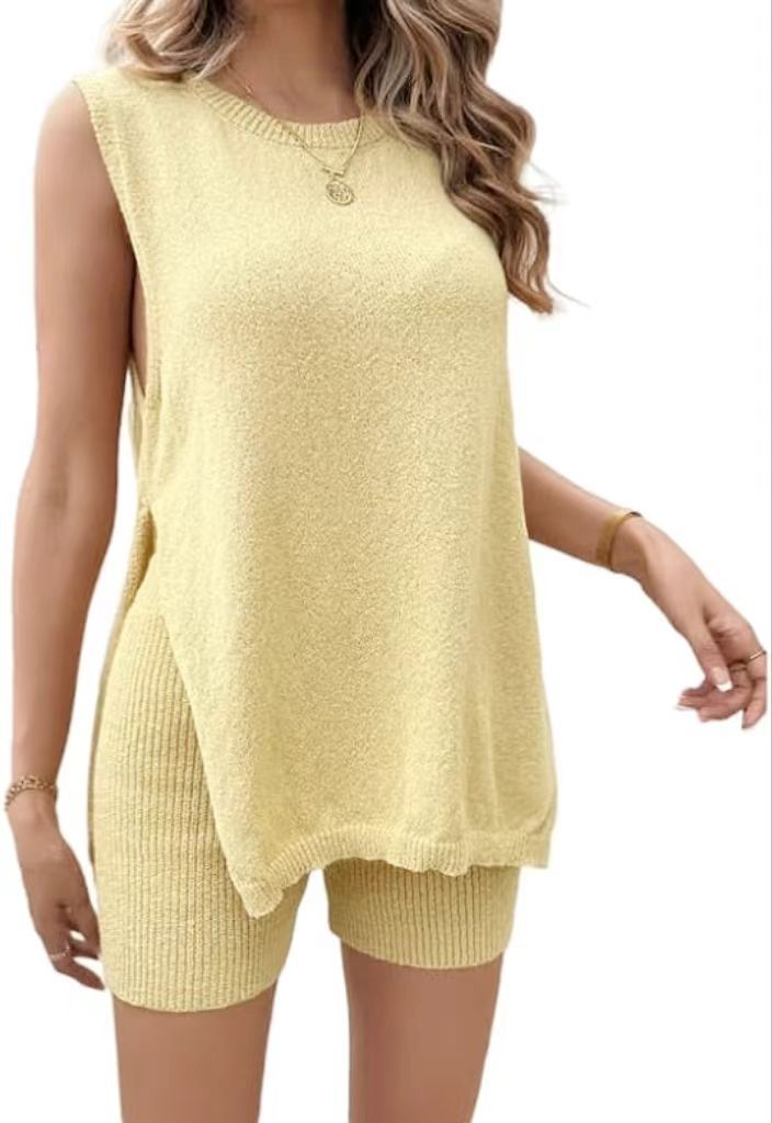 Casual beach dress for women with a subtle textured pattern Lune London