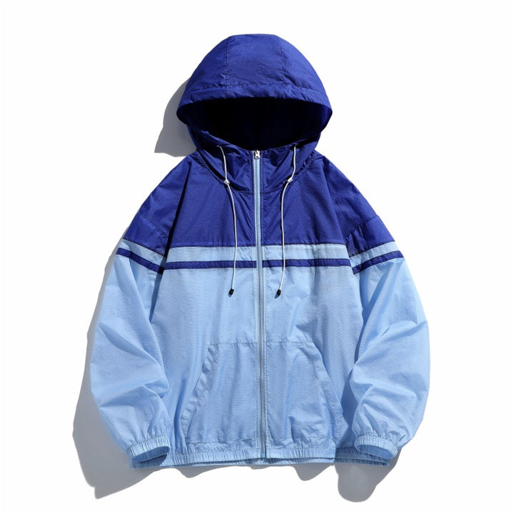 Women's functional transition jacket with adjustable hood and breathable inserts Lune London
