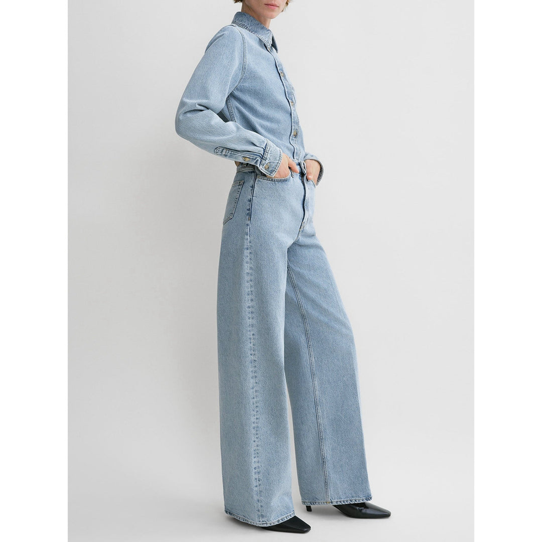High-waisted jeans for women, loose fit Lune London