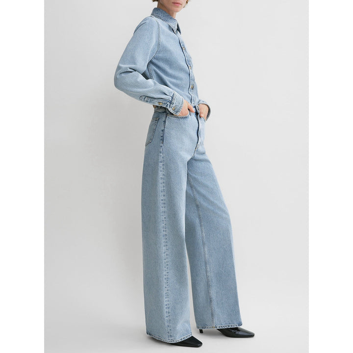 High-waisted jeans for women, loose fit Lune London