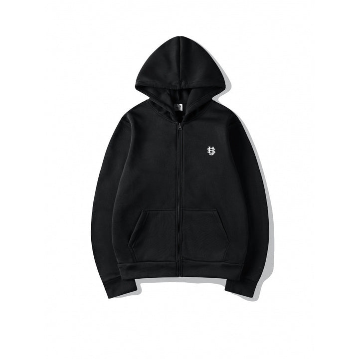 Women's hooded jacket with full zip and practical kangaroo pockets Lune London