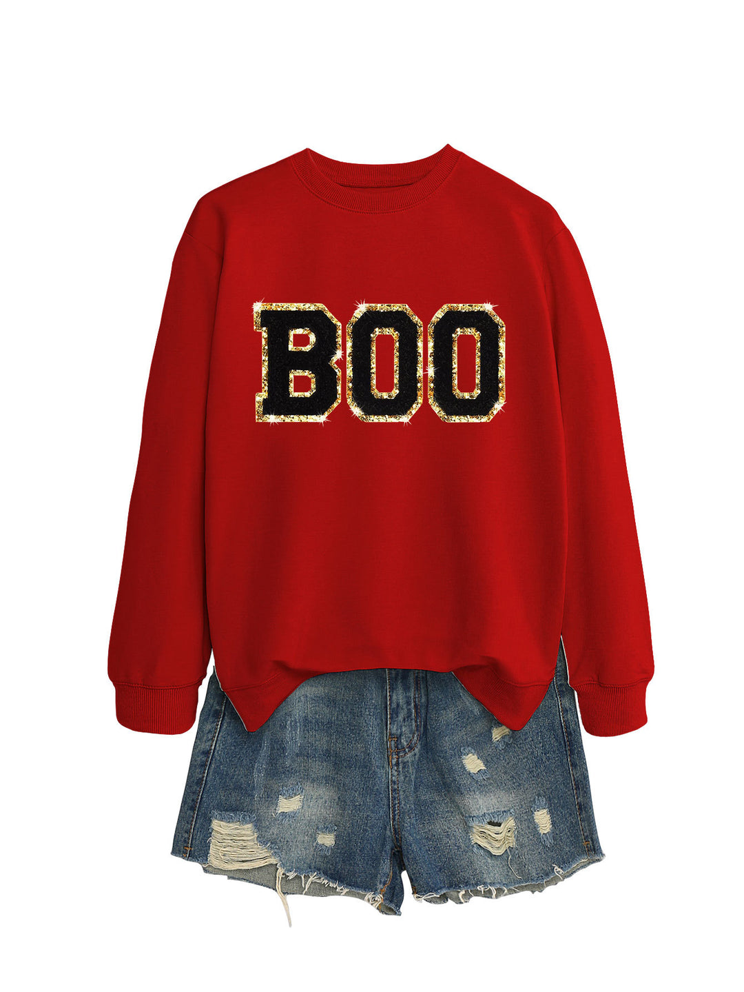 Sweat-shirt femme avec impression scintillante Chic & Stil