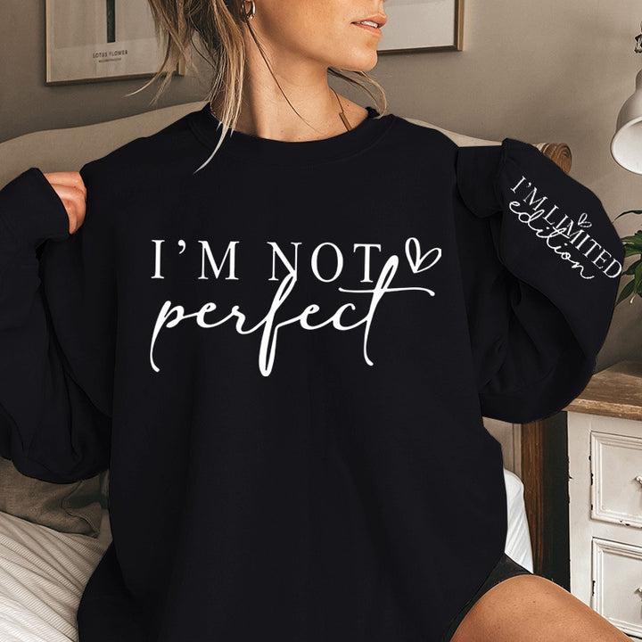 Sweat-shirt surdimensionné pour femmes avec impression et édition limitée Chic & Stil