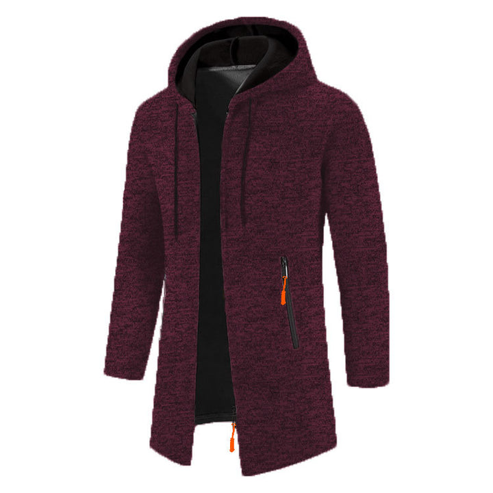 Casual hooded jacket for men with ergonomic cut and practical zippered pockets Lune London
