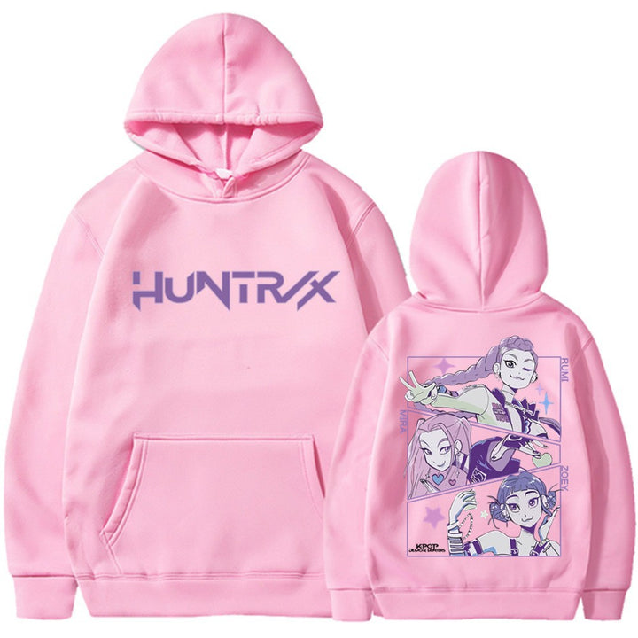 Women's hoodie with artistic anime print Chic & Stil