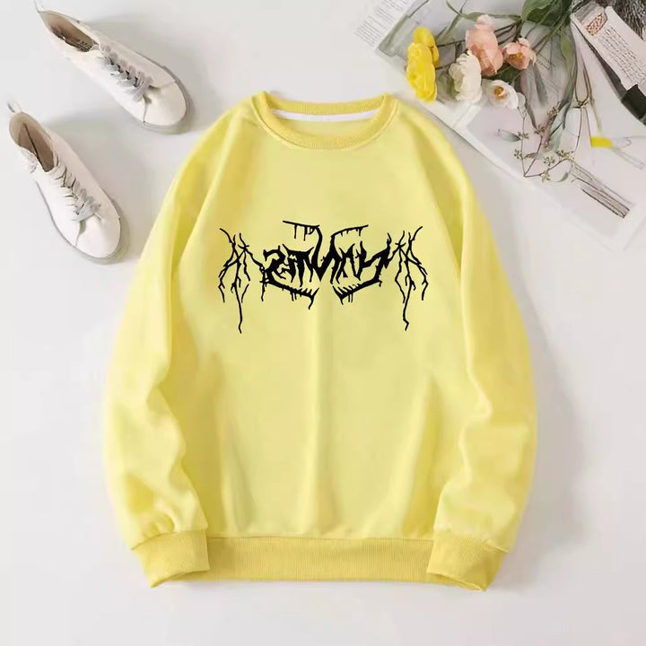 Women's casual sweatshirt with modern graphic design Chic & Stil