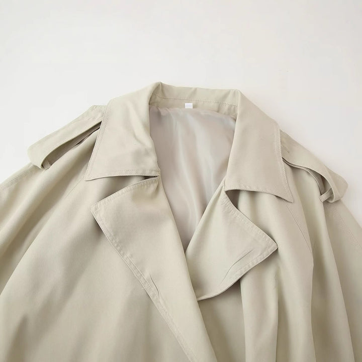 Manteau trench moderne pour femmes avec design cintré Lune London