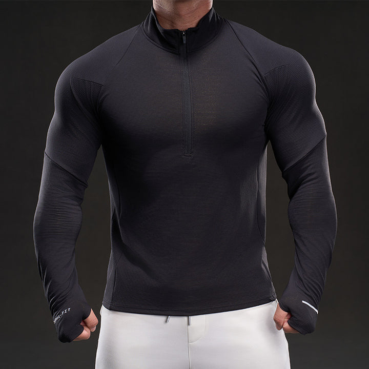 Men High-end High functional with stand-up collar and short zipper Lune London