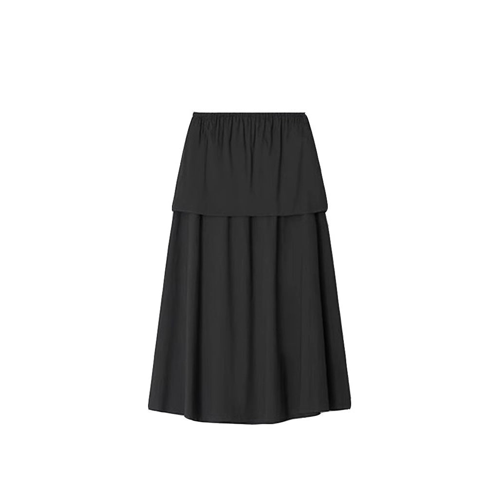 Jupe maxi élégante pour femme avec coupe fluide et taille élastique Chic & Stil