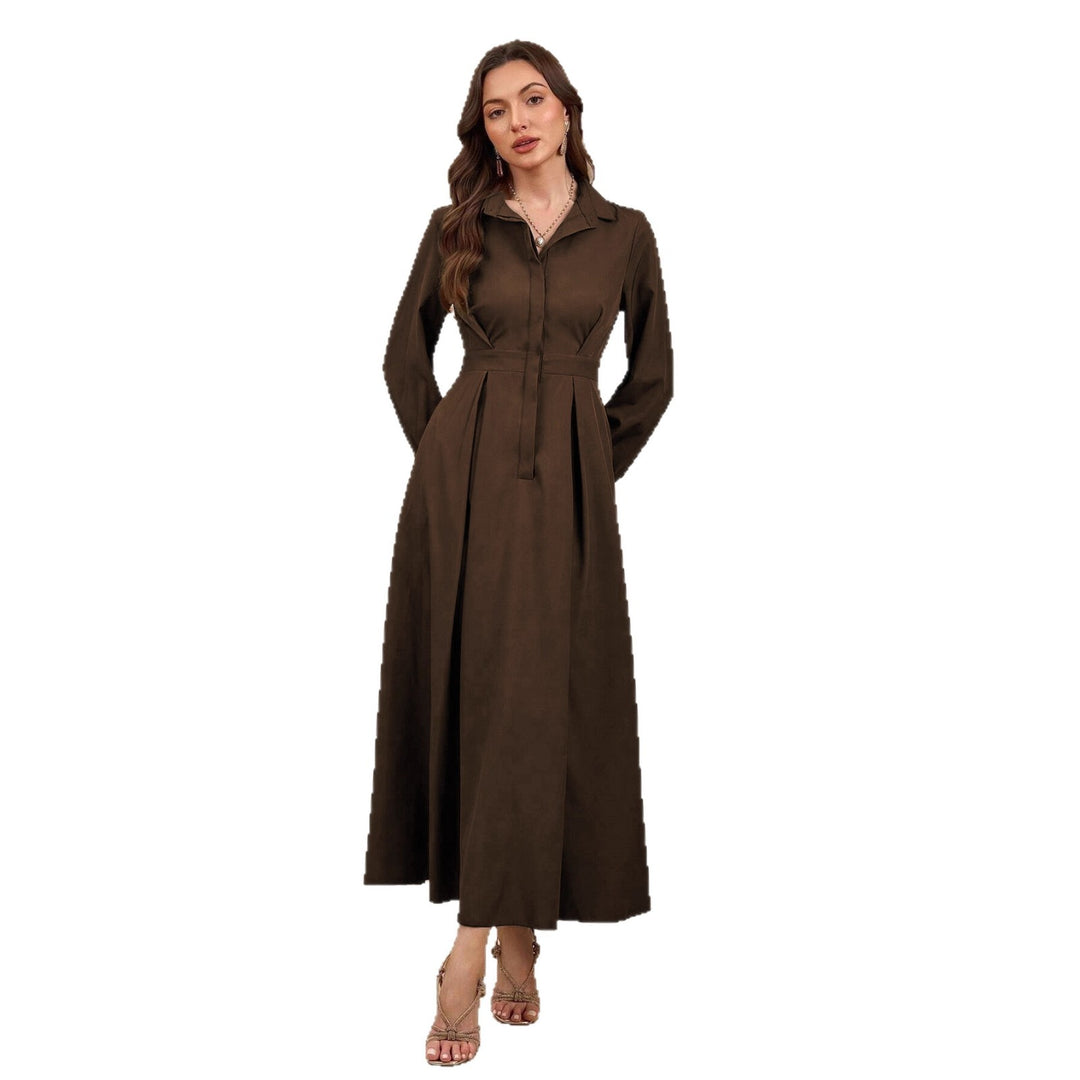 Elegant shirt dresses for women with a flowing skirt and practical pockets Lune London